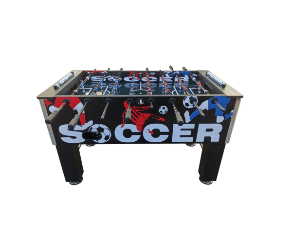High Quality Colorful 55'' Foosball Game Soccer Table for Club or Family Ball Sports Game Tool - Image 3