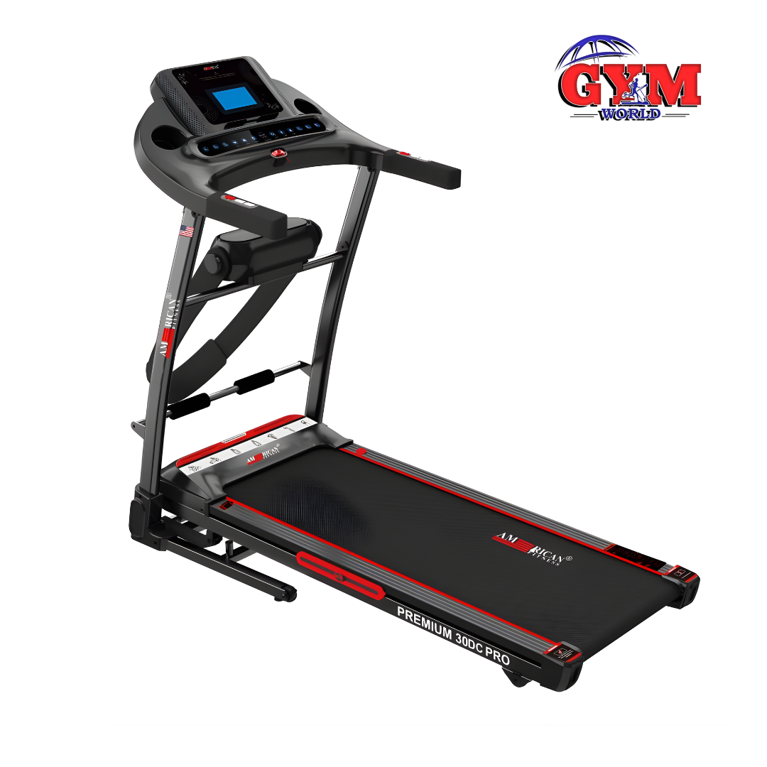 AMERICAN FITNESS PREMIUM 30 DC PRO MULTIFUNCTIONAL MOTORIZED TREADMILL