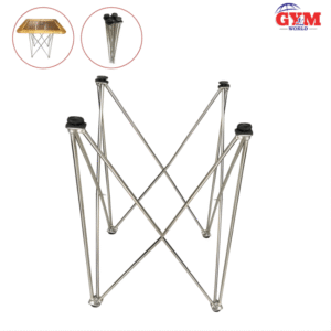 Carrom Board Folding Stainless Steel Stand