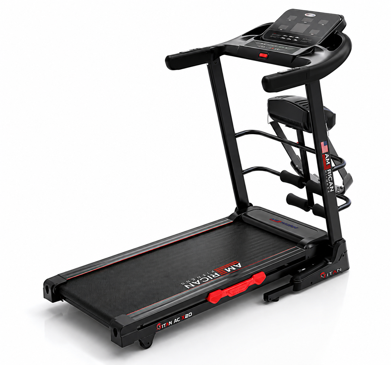American Fitness TITAN AC X20 Multi-functional Motorized Treadmill